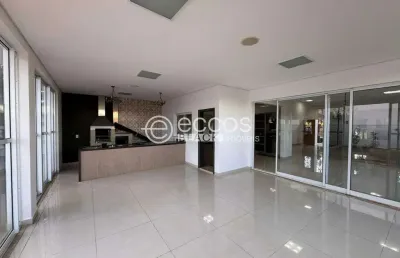 Casa em condomínio para aluguel, 3 quartos, 3 suítes, 3 vagas, nova uberlândia - uberlândia/mg