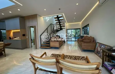 Casa em condomínio à venda, 4 quartos, 4 suítes, 4 vagas, nova uberlândia - uberlândia/mg
