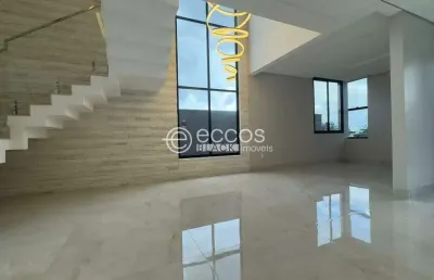 Casa em condomínio à venda, 4 quartos, 4 suítes, laranjeiras - uberlândia/mg
