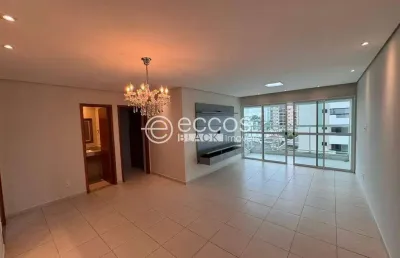 Apartamento para aluguel, 3 quartos, 1 suíte, 2 vagas, martins - uberlândia/mg