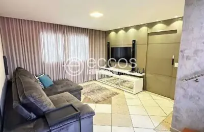 Cobertura à venda, 4 quartos, 1 suíte, 2 vagas, tubalina - uberlândia/mg