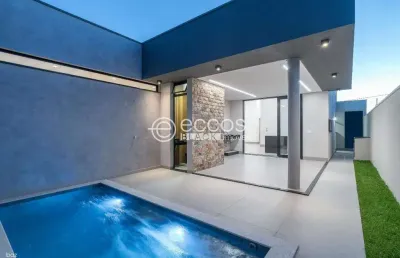Casa em condomínio à venda, 4 quartos, 4 suítes, 4 vagas, laranjeiras - uberlândia/mg