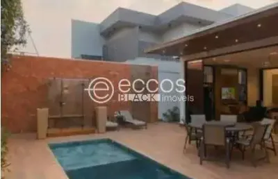 Casa em condomínio para aluguel, 3 quartos, 3 suítes, 4 vagas, granja marileusa - uberlândia/mg