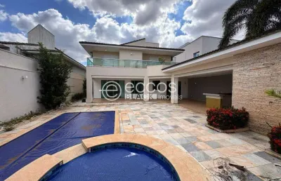 Casa em condomínio para aluguel, 4 quartos, 4 suítes, 4 vagas, morada da colina - uberlândia/mg