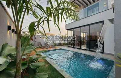 Casa em condomínio para aluguel, 1 quarto, 2 suítes, 4 vagas, jardim sul - uberlândia/mg