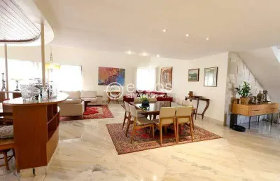 Cobertura à venda, 4 quartos, 2 suítes, 5 vagas, serra - belo horizonte/mg