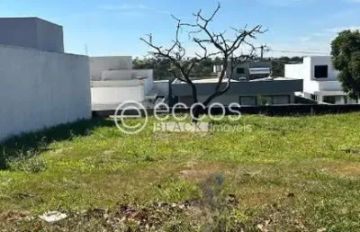 Terreno em condomínio à venda, laranjeiras - uberlândia/mg