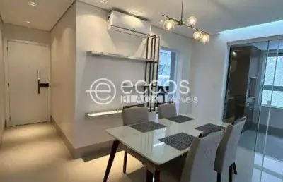 Apartamento para aluguel, 3 quartos, 3 suítes, 2 vagas, santa mônica - uberlândia/mg