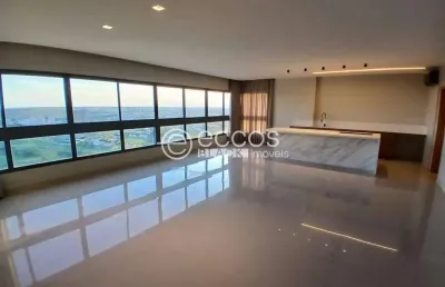 Apartamento para aluguel, 4 quartos, 4 suítes, 4 vagas, jardim karaíba - uberlândia/mg
