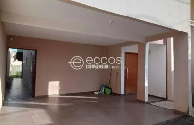 Casa para aluguel, 4 quartos, 2 suítes, 2 vagas, jardim das palmeiras - uberlândia/mg