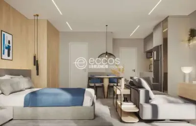 Apartamento à venda, 1 quarto, 1 suíte, 1 vaga, martins - uberlândia/mg