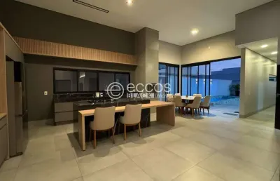 Casa em condomínio à venda, 3 quartos, 1 suíte, 2 vagas, shopping park - uberlândia/mg