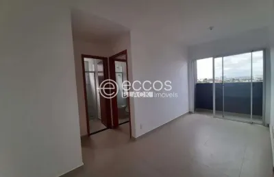 Apartamento para aluguel, 2 quartos, 1 suíte, 1 vaga, jardim holanda - uberlândia/mg