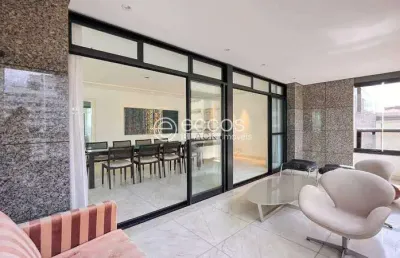 Apartamento à venda, 4 quartos, 2 suítes, 4 vagas, lourdes - belo horizonte/mg