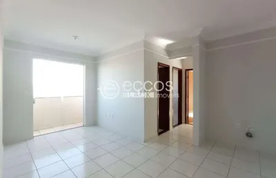 Apartamento para aluguel, 2 quartos, 1 suíte, 1 vaga, santa mônica - uberlândia/mg