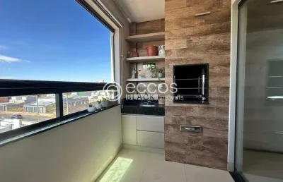 Apartamento à venda, 2 quartos, 1 suíte, 1 vaga, novo mundo - uberlândia/mg