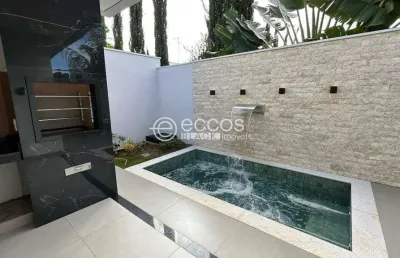 Casa em condomínio à venda, 3 quartos, 3 suítes, 2 vagas, jardim botânico - uberlândia/mg