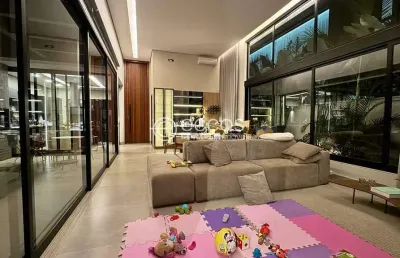 Casa em condomínio para aluguel, 3 quartos, 3 suítes, 2 vagas, gávea - uberlândia/mg