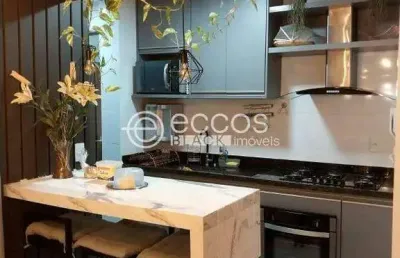 Apartamento à venda, 2 quartos, 1 suíte, 2 vagas, granja marileusa - uberlândia/mg