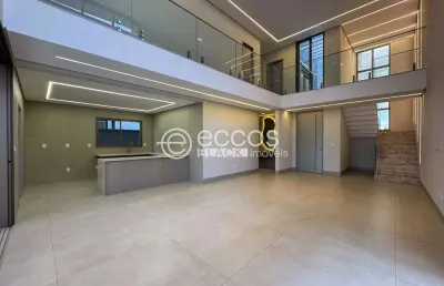 Casa em condomínio à venda, 4 quartos, 4 suítes, 5 vagas, jardim sul - uberlândia/mg