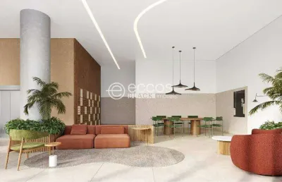 Apartamento à venda, 1 quarto, 1 suíte, shopping park - uberlândia/mg