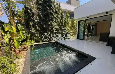 Casa em condomínio à venda, 3 quartos, 3 suítes, 2 vagas, jardim sul - uberlândia/mg