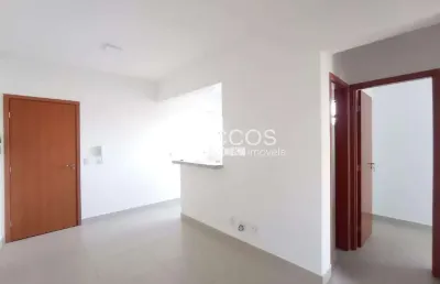 Apartamento para aluguel, 2 quartos, 1 suíte, 1 vaga, santa mônica - uberlândia/mg