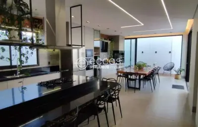 Casa em condomínio à venda, 3 quartos, 3 suítes, 4 vagas, gávea sul - uberlândia/mg