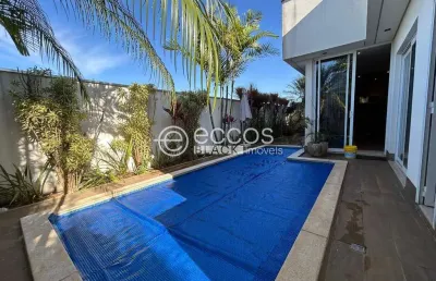 Casa em condomínio à venda, 3 quartos, 3 suítes, 2 vagas, granja marileusa - uberlândia/mg