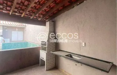 Casa em condomínio à venda, 3 quartos, 1 suíte, 1 vaga, recreio dos bandeirantes - uberaba/mg