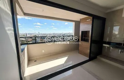 Apartamento à venda, 2 quartos, 1 suíte, 2 vagas, santa mônica - uberlândia/mg