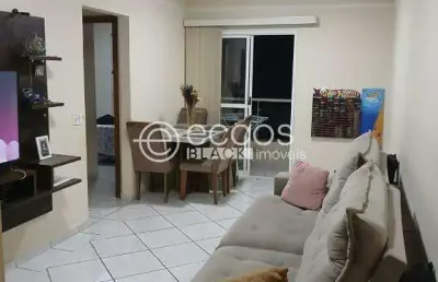 Apartamento à venda, 2 quartos, 1 suíte, 1 vaga, santa mônica - uberlândia/mg