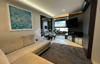 Apartamento à venda, 1 quarto, 2 suítes, 2 vagas, santa mônica - uberlândia/mg