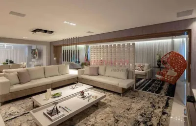 Apartamento em condomínio padrão para venda no bairro santa teresinha, 4 dorm, 4 suíte, 5 vagas, 260 m