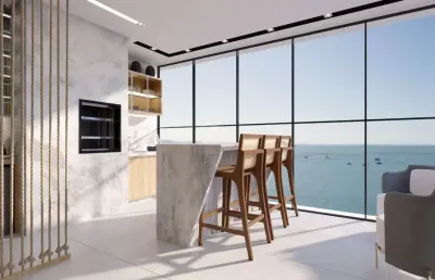 Apartamento com 3 dormitórios à venda, 127 m² - armação - penha/sc
