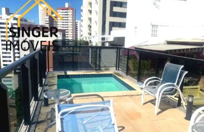 Apartamento cobertura linear, 3 quartos (2 suítes) 3 vagas, piscina, espaço gourmet, infraestrutura de lazer > p/ venda > pituba  > salvador/ba