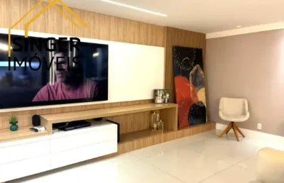Cobertura luxo no recreio dos bandeirantes: 3 quartos, 3 suítes, 3 salas, 6 banheiros, 4 vagas, 352m², repleta de armários novos - rio de janeiro-rj