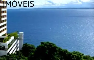 Apartamento à venda na vitória, salvador/ba: reformado, ampla sala, vista mar, 4 quartos, 2 suítes, closet, 4 banheiros, 2 vagas de garagem, 250m²
