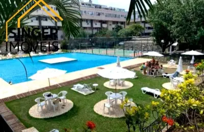 Belíssima cobertura à venda, barra da tijuca/rio de janeiro/rj: 4 quartos (2 suítes), closet, 3 salas, 2 vagas, box, 300m², infraestrutura completa