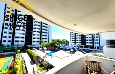 Oportunidade > apartamento à venda, barra da tijuca/rj: reformado, 2 quartos (1 suíte), 1 vaga, 72m², armários, infraestrutura de lazer, prox. à praia
