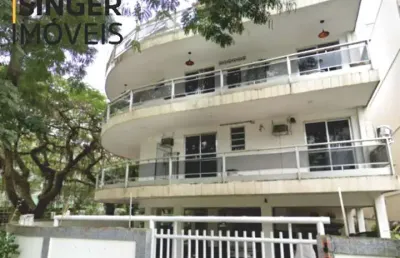 Cobertura linear à venda > recreio > rio de janeiro/rj: 5 quartos (2 suítes), ampla sala, 3 vagas, 320 m², piscina, churrasqueira, espaço gourmet