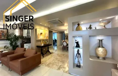 Apartamento luxo na pituba, ssa/ba > 3 suítes + 1 gabinete, 4 vagas cobertas, 207,51m², dependência completa, infraestrutura, ótima localização