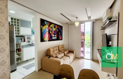 Apartamento com vista livre e lazer completo no condomínio maravile