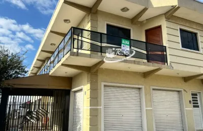 Rc imóveis aluga parte superior de sobrado no sitio cercado