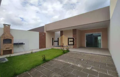 Casa plana cidade verde com 3 dormitórios à venda, 115 m² por r$ 380.000 - são bento - fortaleza/ce