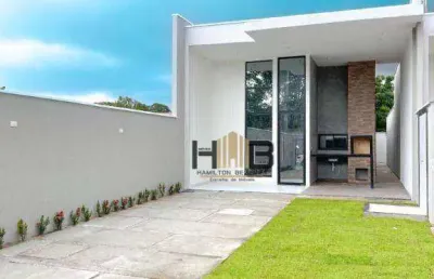 Casa com 3 dormitórios suítes à venda, 125 m² por r$ 460.000 - encantada - eusébio/ce