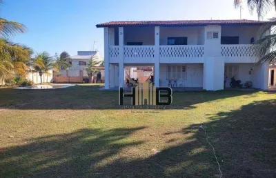 Casa duplex com piscina alugar por diária - casa com 6 suítes para alugar, 350 m² por r$ 1.250,00 - marina do morro branco - beberibe/ce