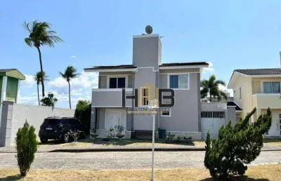 Condomínio grand plaza - casa dúplex com 3 quartos suítes à venda, 240 m² por r$ 980.000 - coité - eusébio/ce
