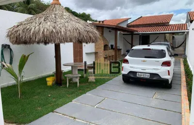 Casa plana com 3 dormitórios à venda, 96 m² por r$ 280.000 - mestre antônio - caucaia/ce