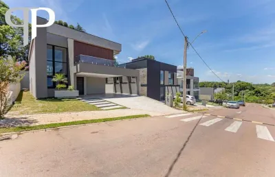 Linda casa no melhor condomínio de campo largo 4 dormitórios, sendo 3 suítes